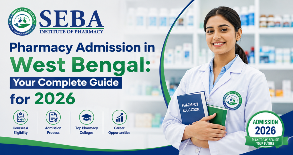 Pharmacy Admission in West Bengal | Complete 2026 Guide