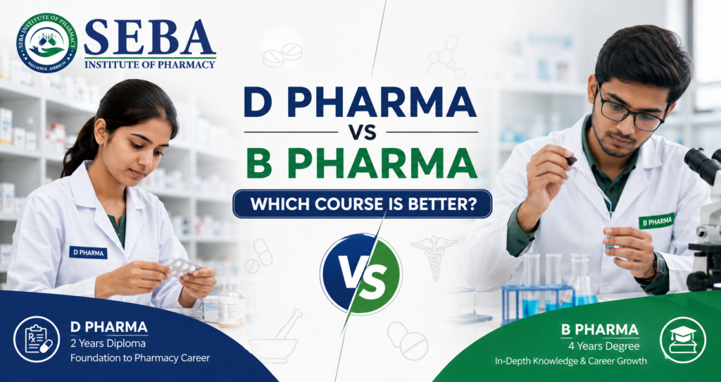 D Pharma vs B Pharma: Which Course Is Better?
