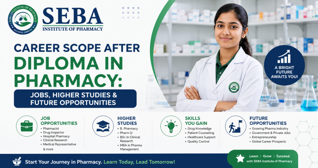 Career Scope After Diploma in Pharmacy